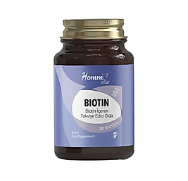 HOMM VITA BİOTİN İÇEREN TAKVİYE EDİCİ GIDA 30 KAPSÜL