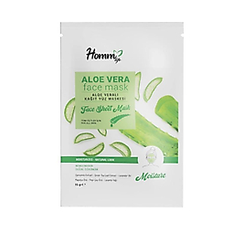 HOMM LIFE ALOE VERA KAĞIT YÜZ MASKESİ 15GR