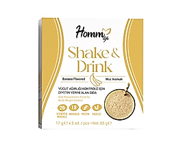 HOMM LIFE MUZ AROMALI SHAKE & DRINK 17 GR X 5 ADET